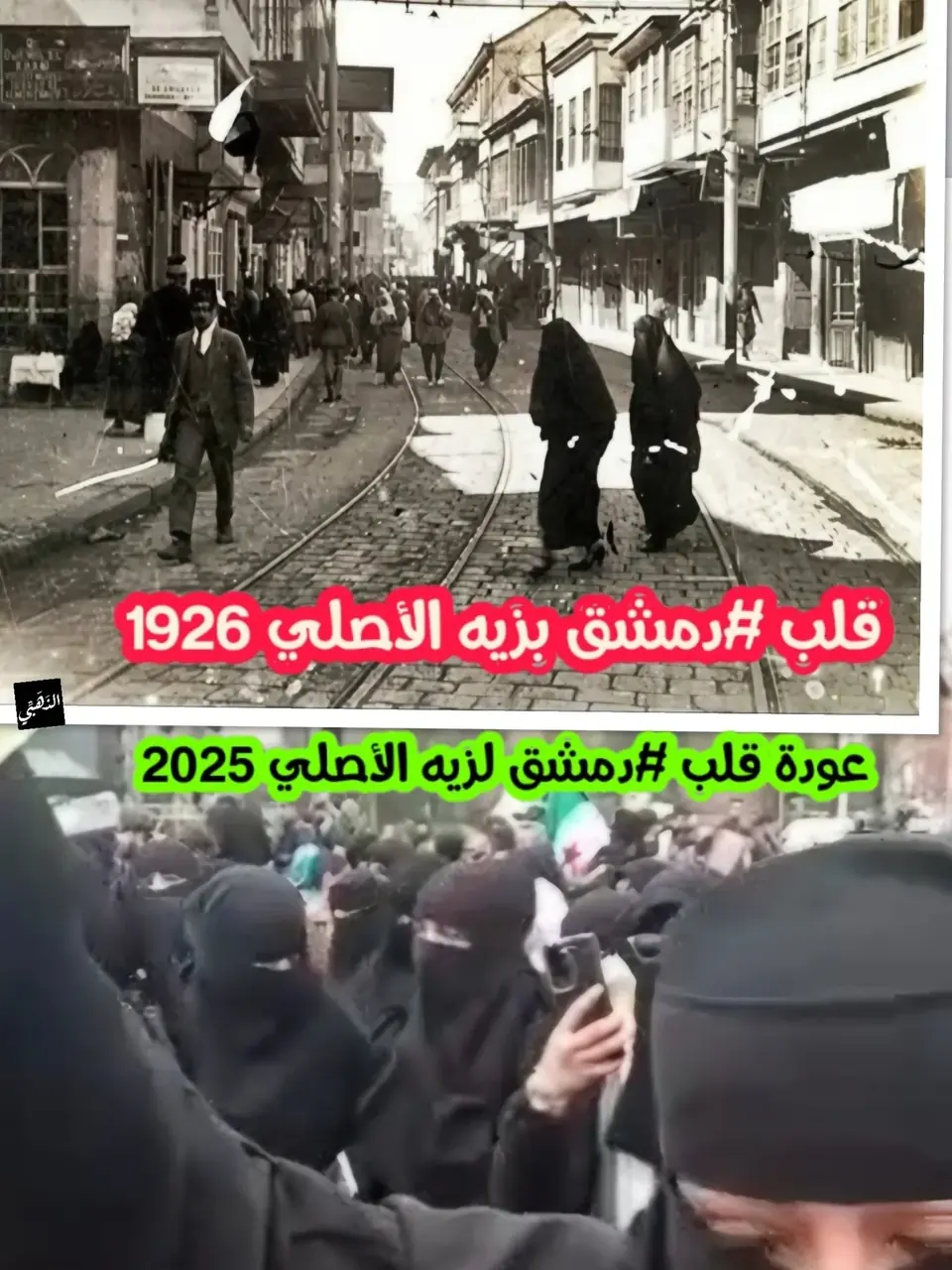 حملة الذهبي للحجاب الشرعي في قلب دمشق