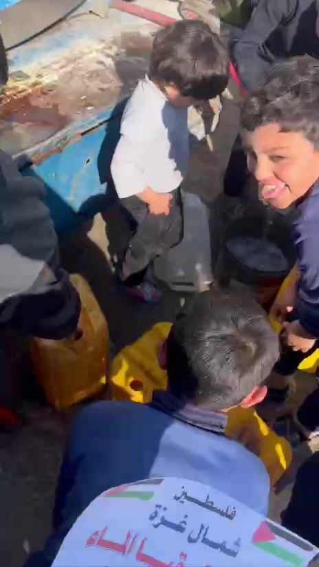 مبادرة سقيا الماء في شمال غزة