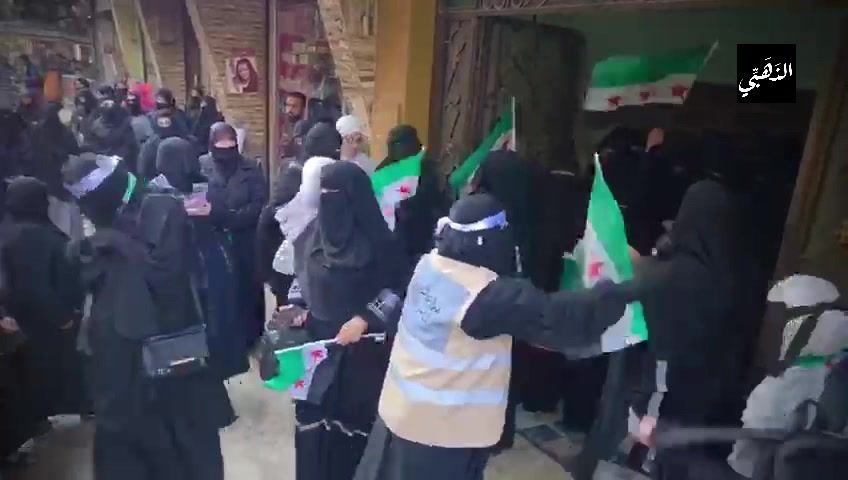 حملة الذهبي للحجاب الشرعي في دمشق