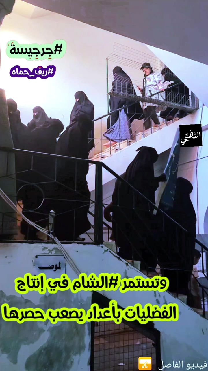 حملة الذهبي للحجاب الشرعي في جرجيسة بريف حماه